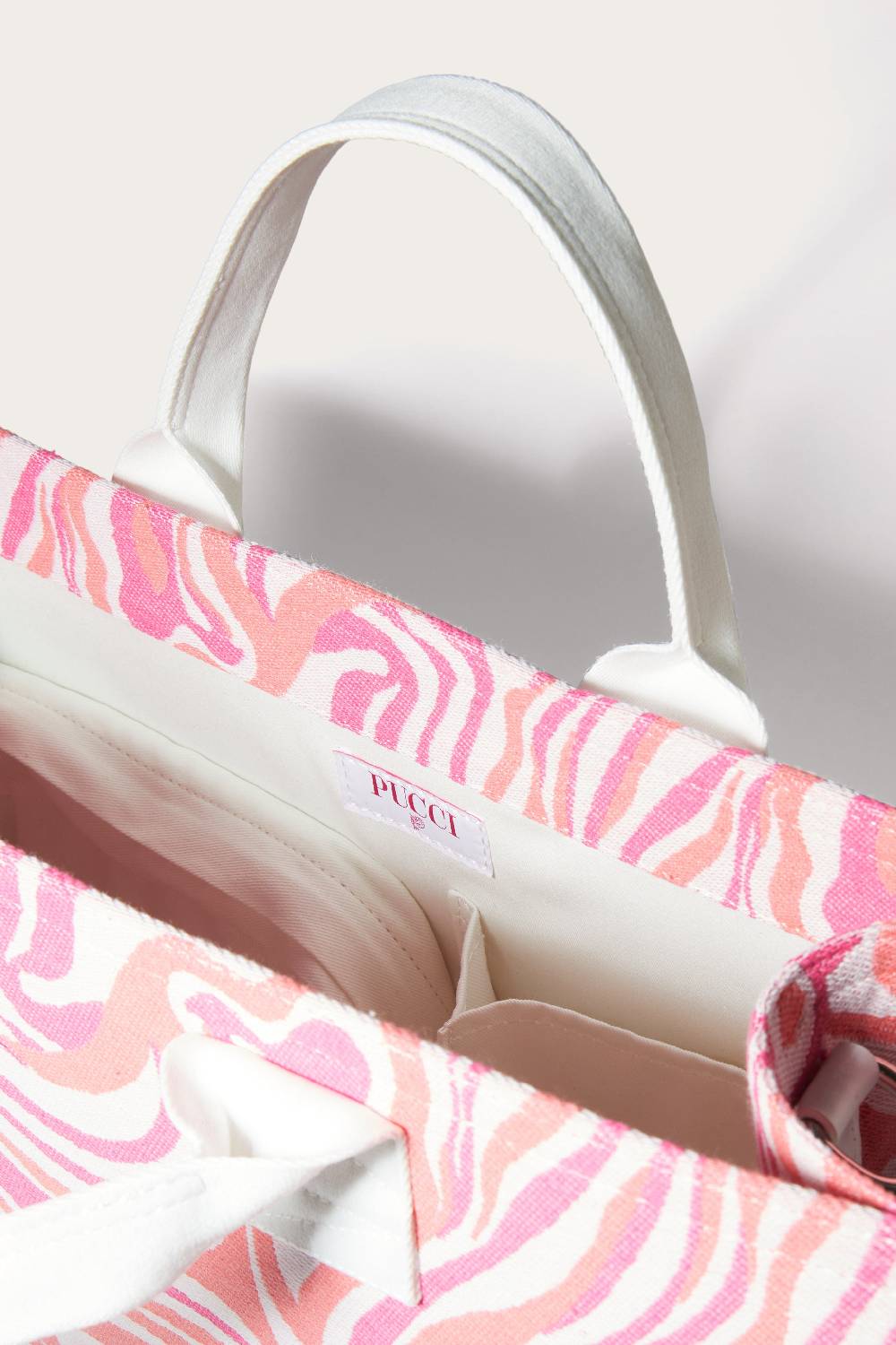 Pucci Marmo-Jacquard Denim Changing Bag