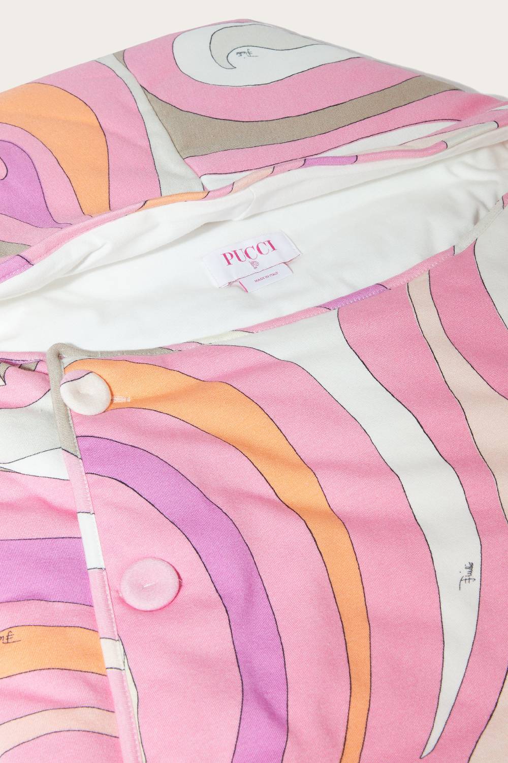 Pucci Marmo-Print Baby Sleeping Bag
