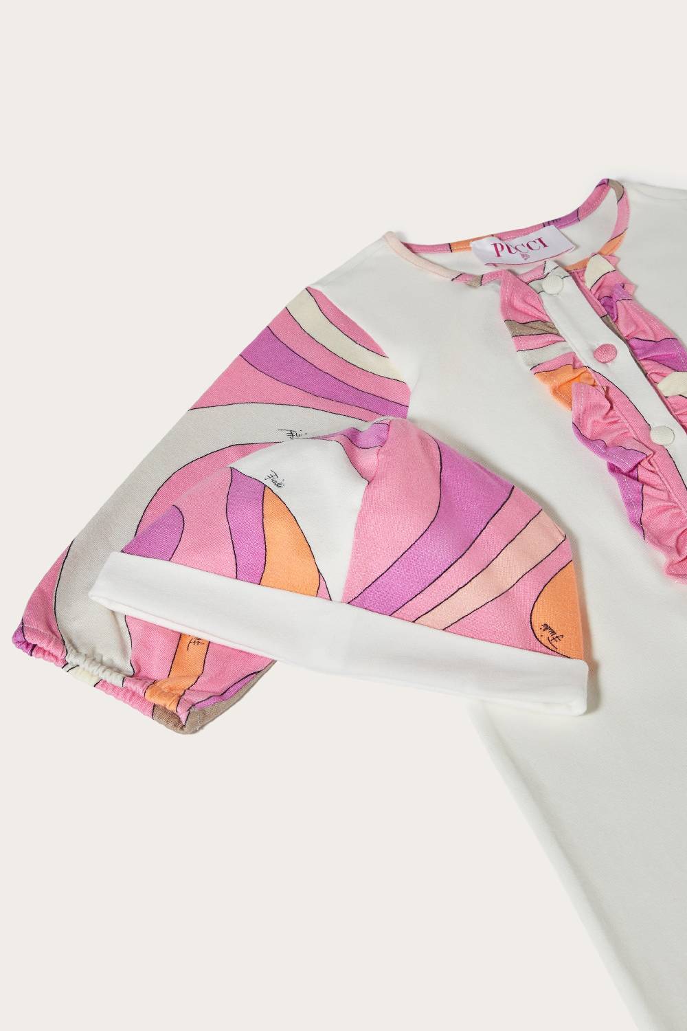 Pucci Marmo-Print Babygrow Set