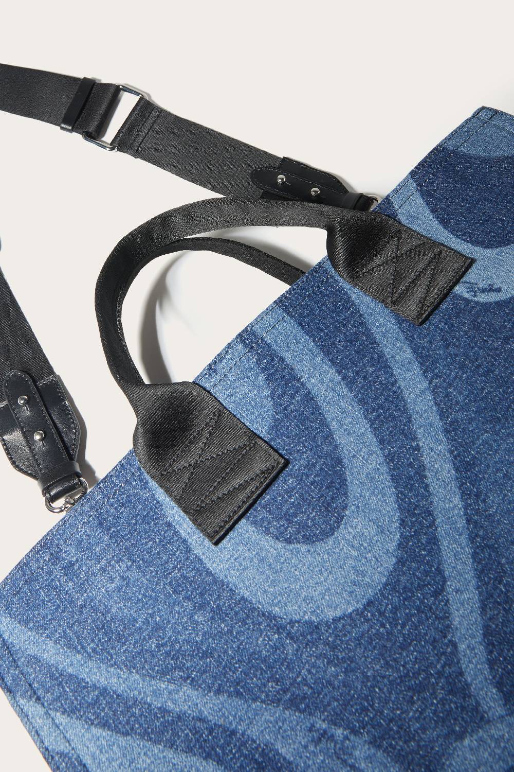 Pucci Marmo-Print Denim Changing Bag