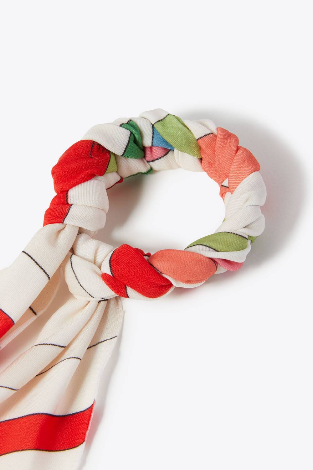 Pucci Marmo-Print Hair Tie