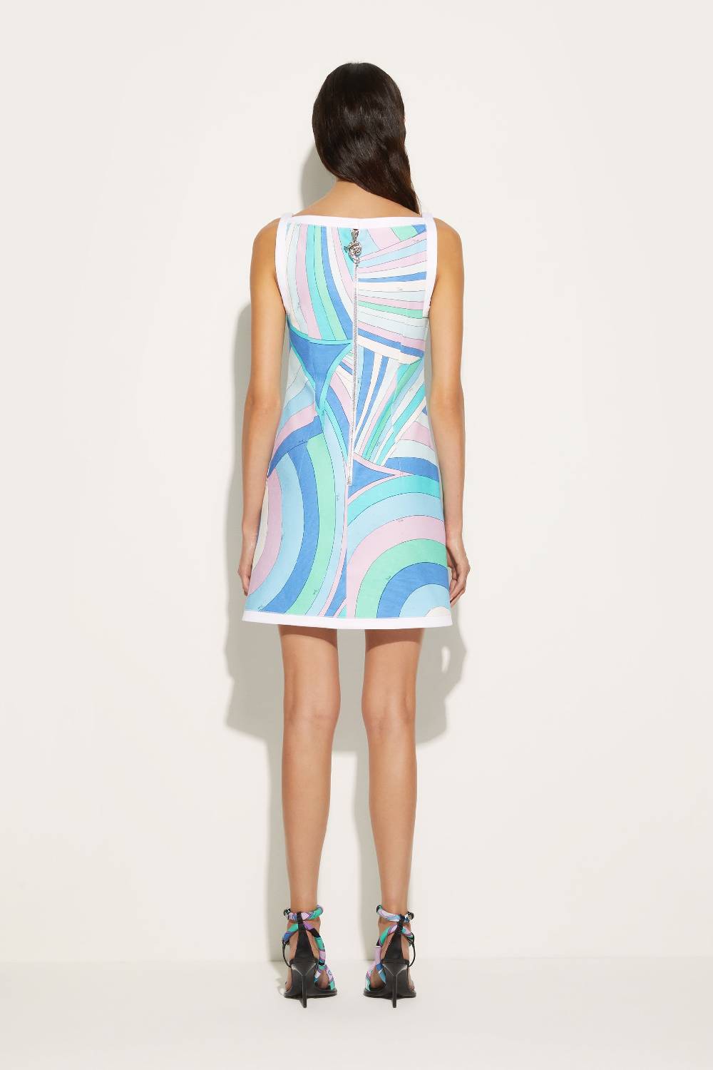 Pucci Mini Abito Con Cut-out E Stampa Iride