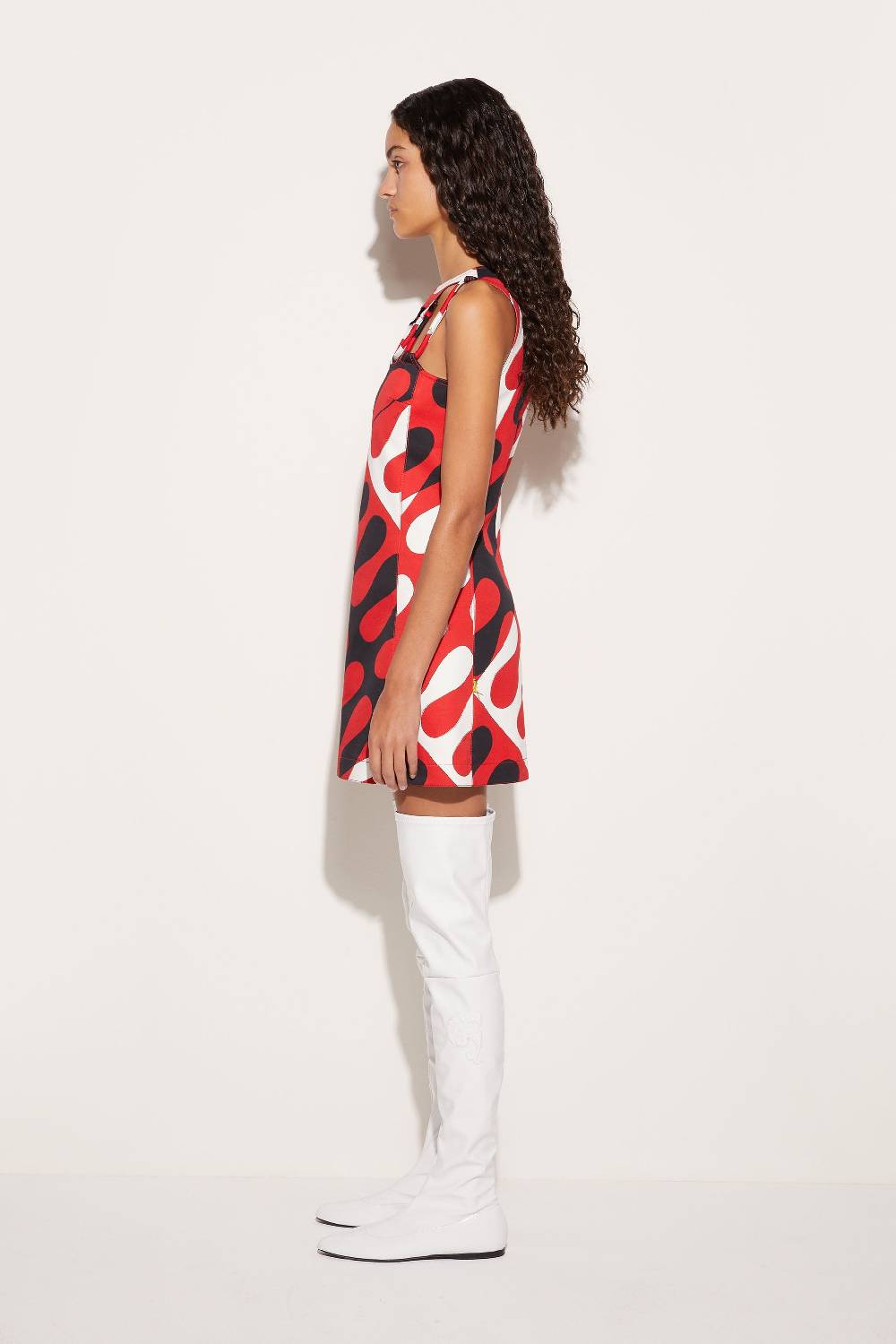 Pucci Mini Abito Con Cut-out E Stampa Leocorno