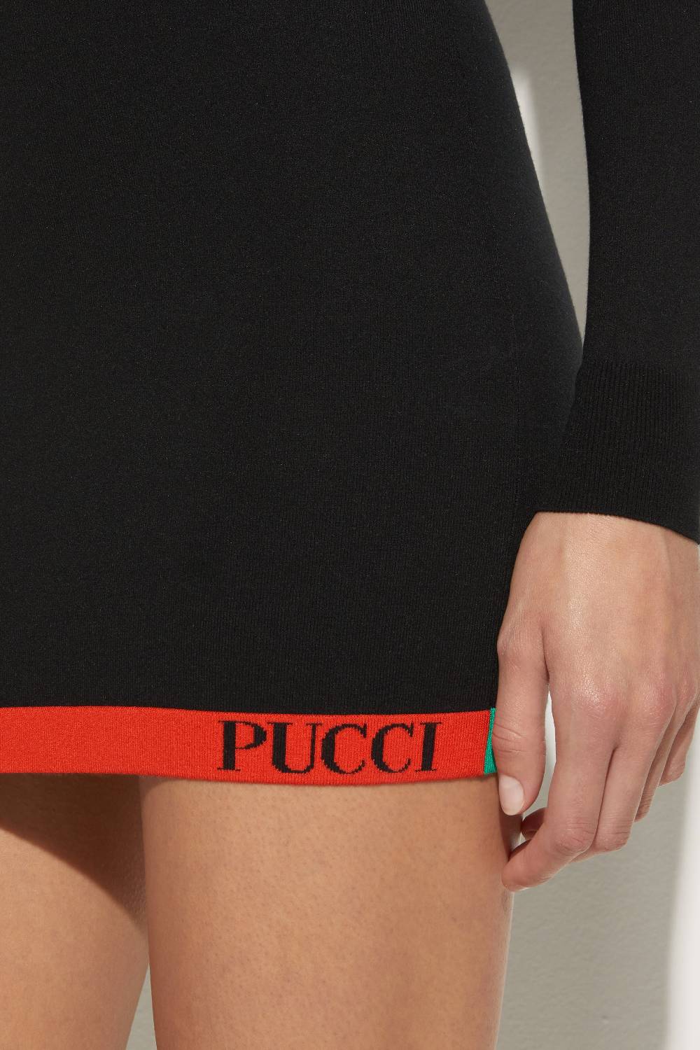 Pucci Mini Abito Con Design Color-block