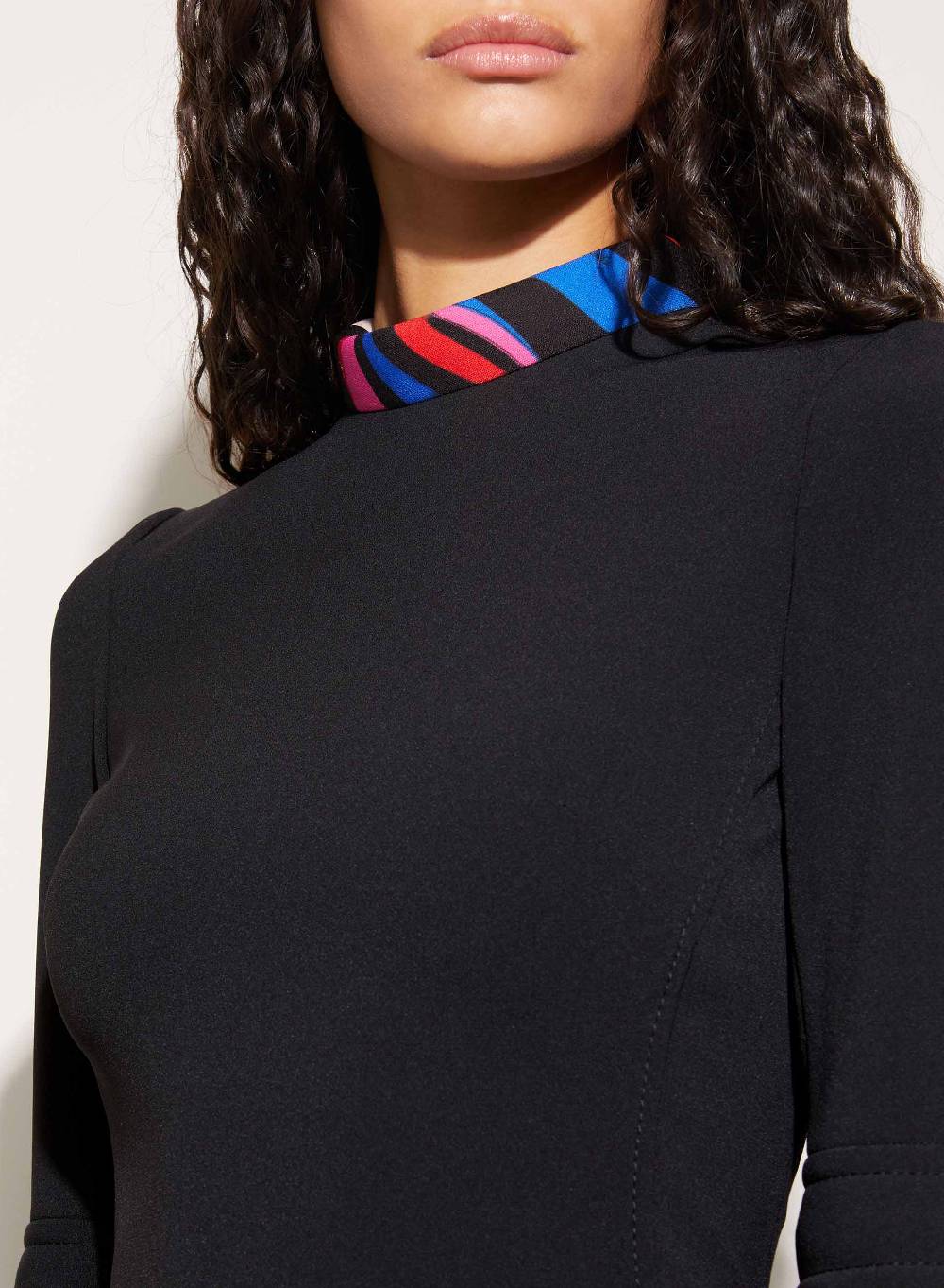 Pucci Mini Abito Con Finiture Marmo