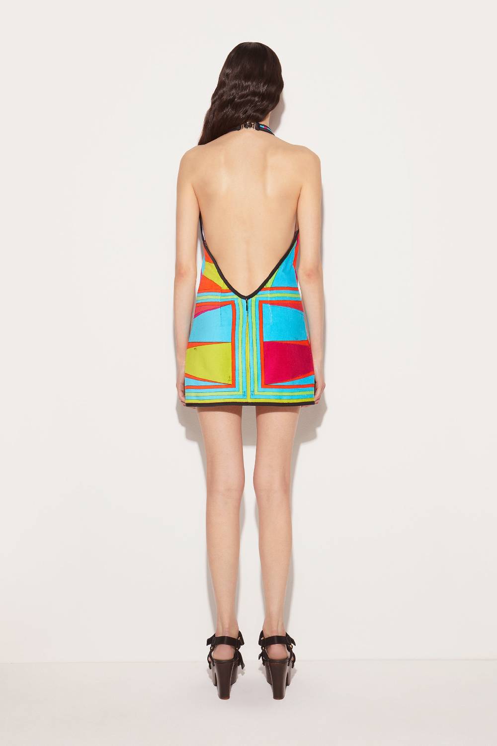 Pucci Mini Abito Con Stampa Cigni