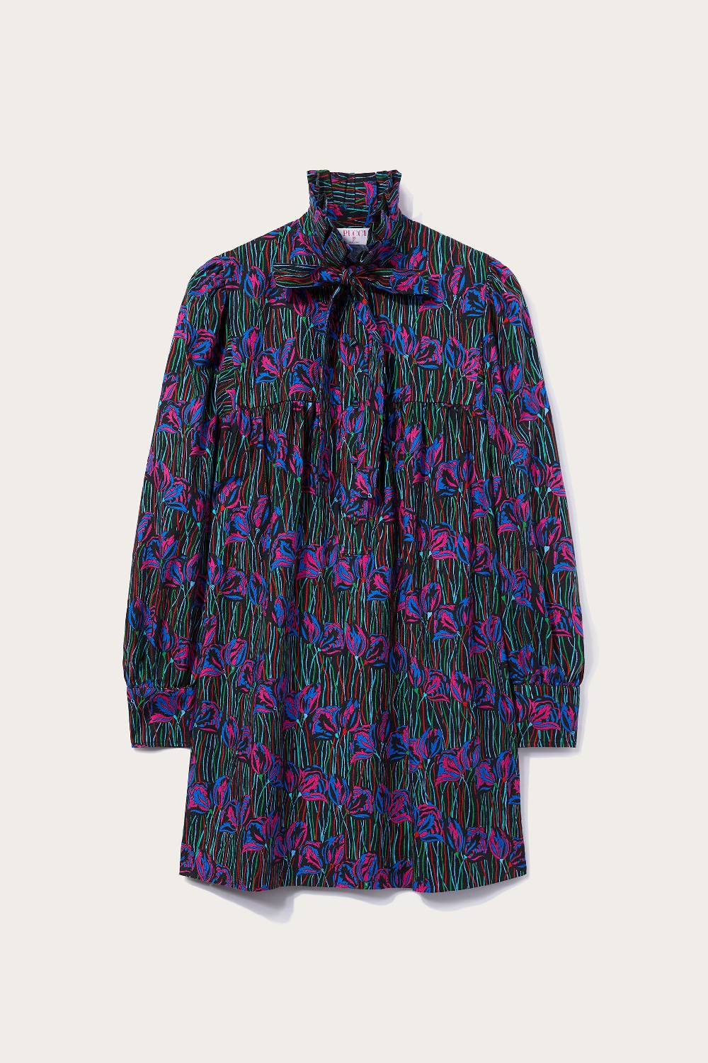 Pucci Mini abito con stampa Fior di Loto