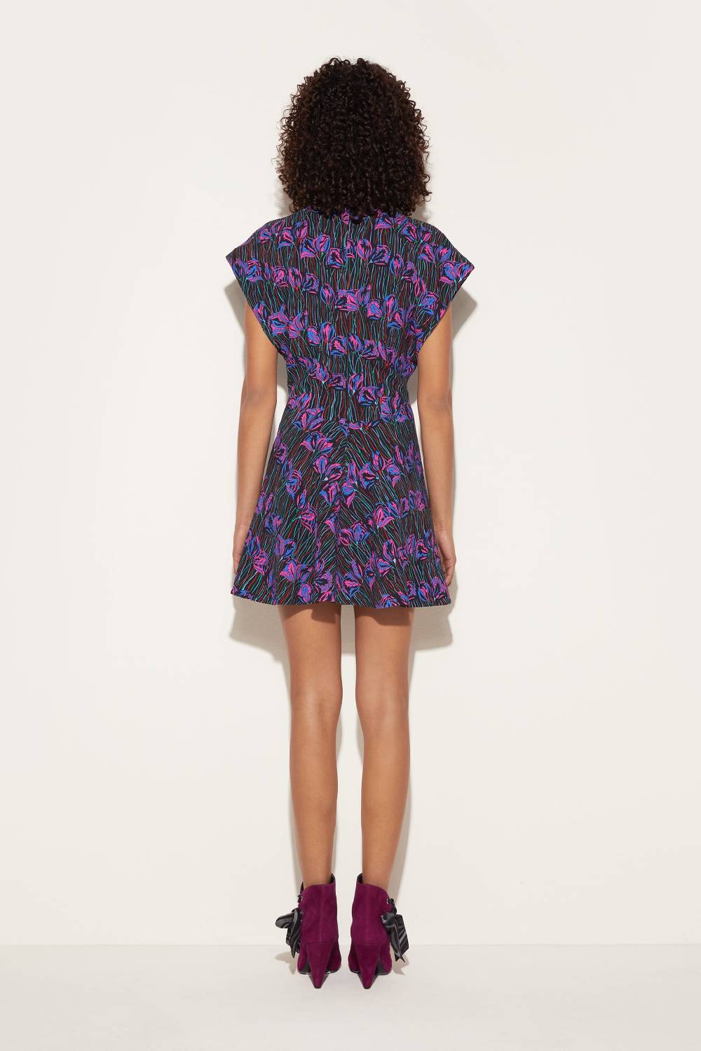 Pucci Mini Abito Con Stampa Fior Di Loto