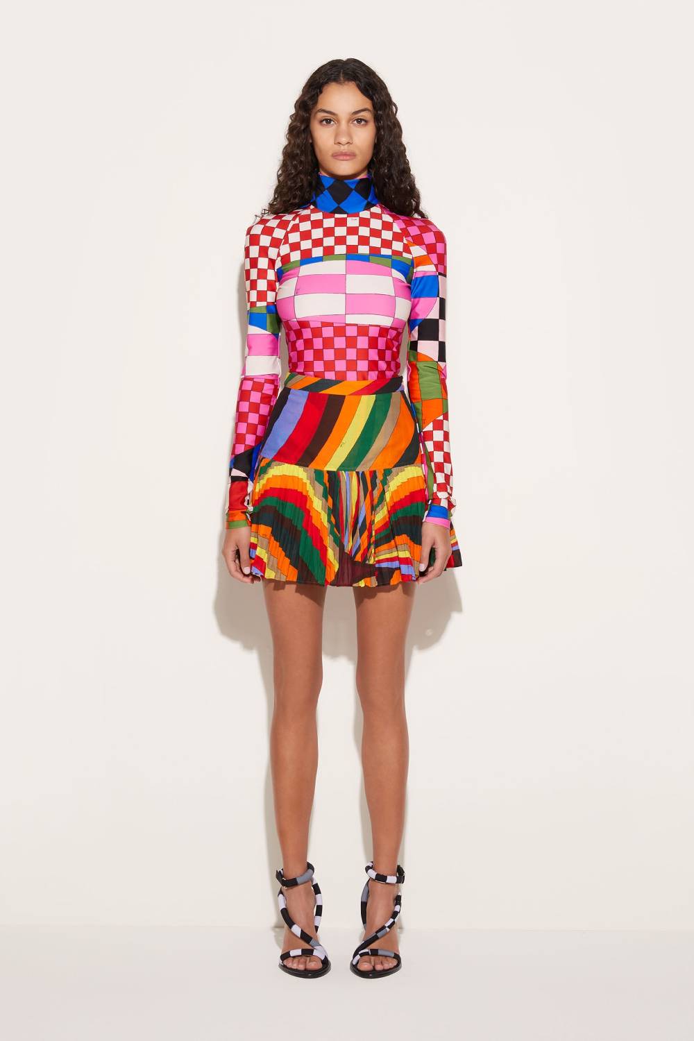 Pucci Mini Abito Con Stampa Giardino