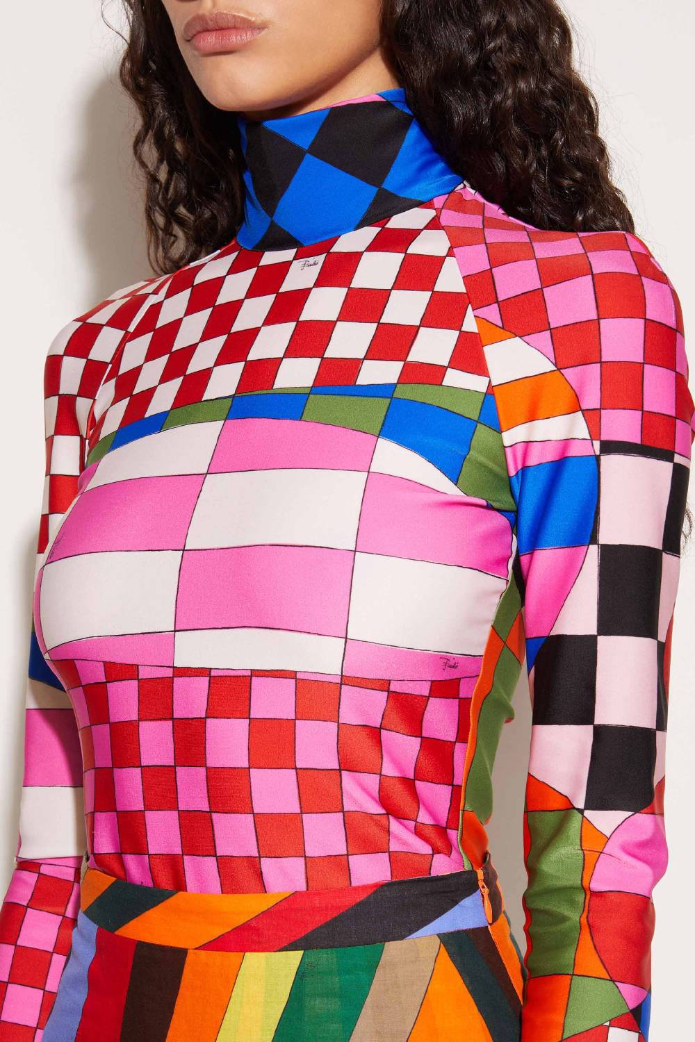 Pucci Mini Abito Con Stampa Giardino