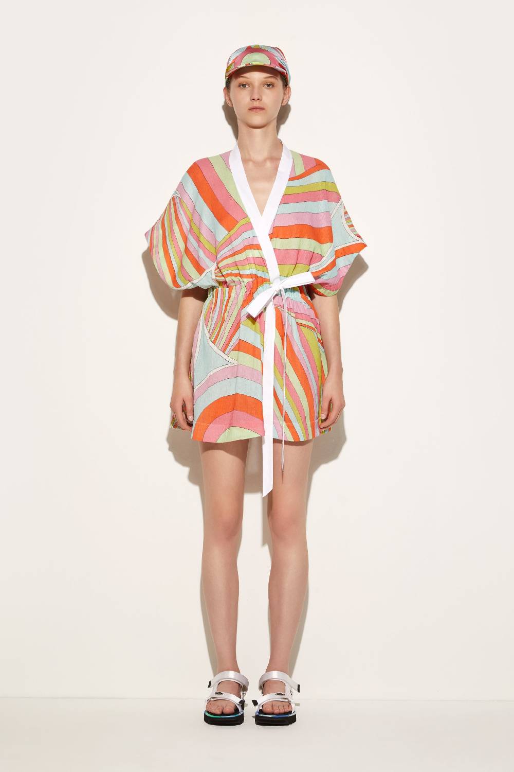 Pucci Mini Abito Con Stampa Iride