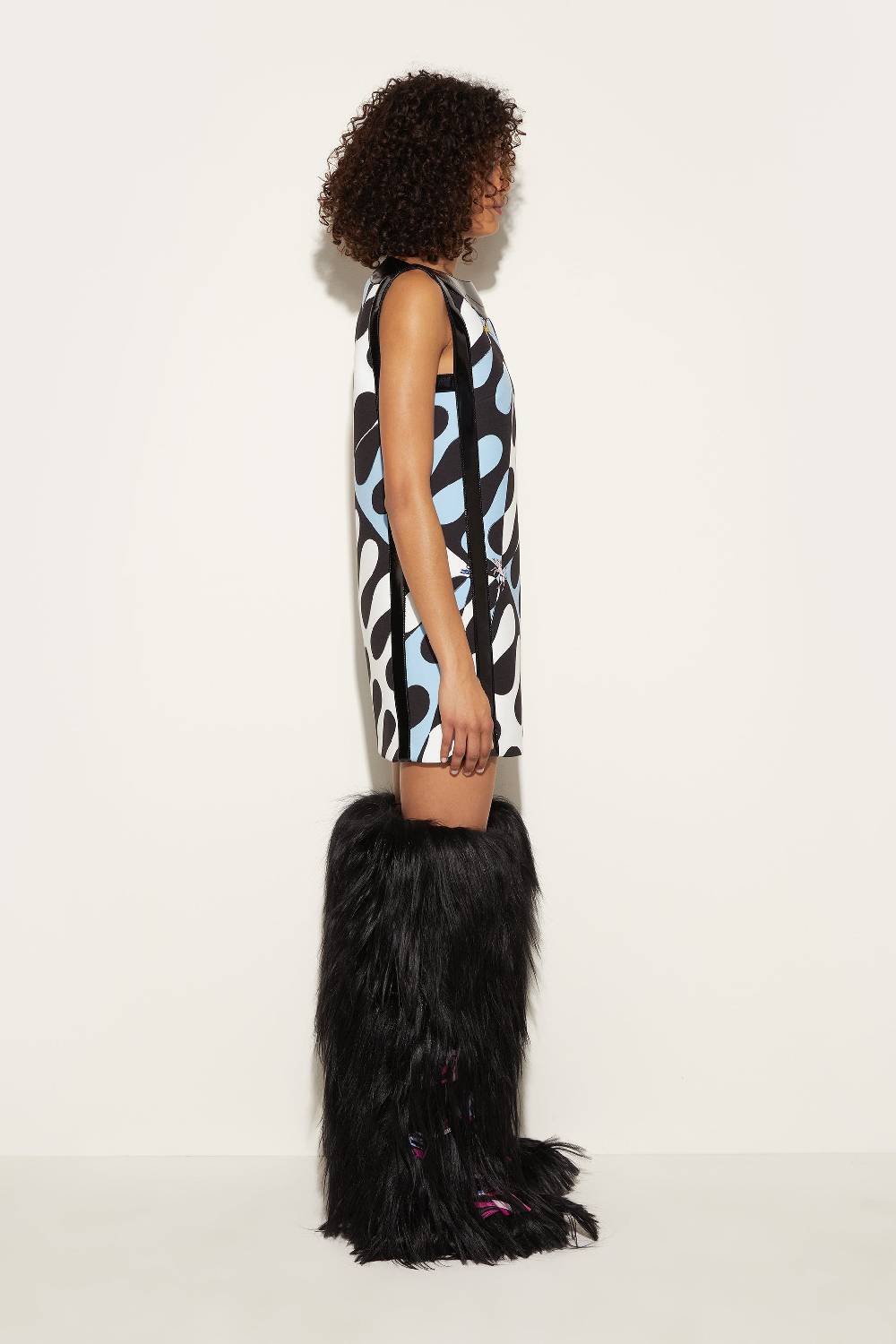 Pucci Mini Abito Con Stampa Leocorno