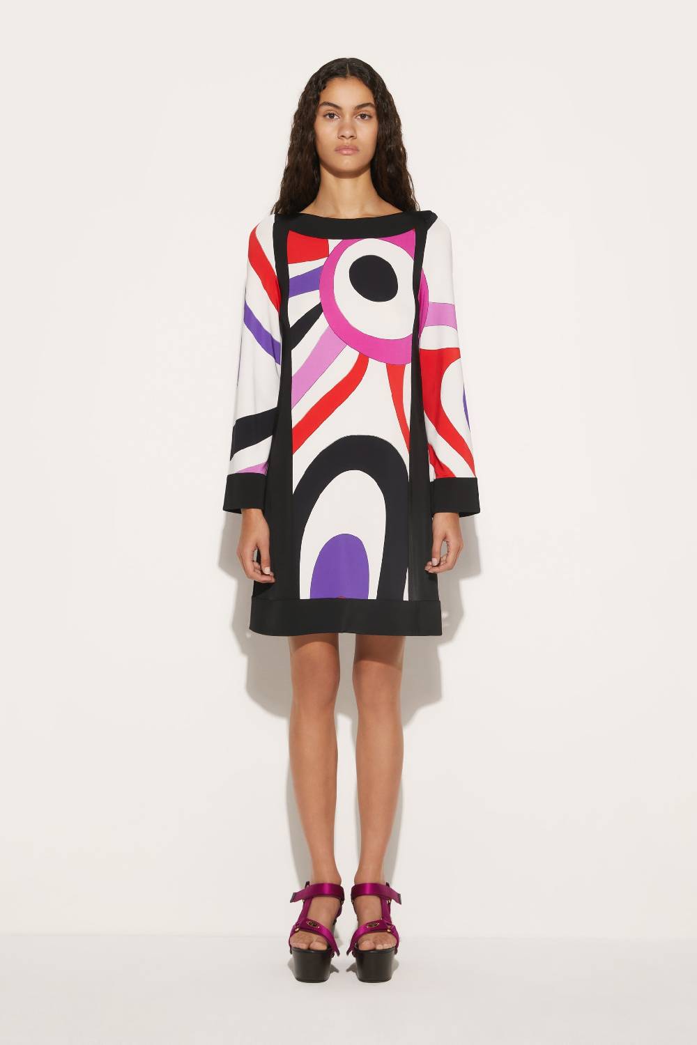 Pucci Mini Abito Con Stampa Marmo