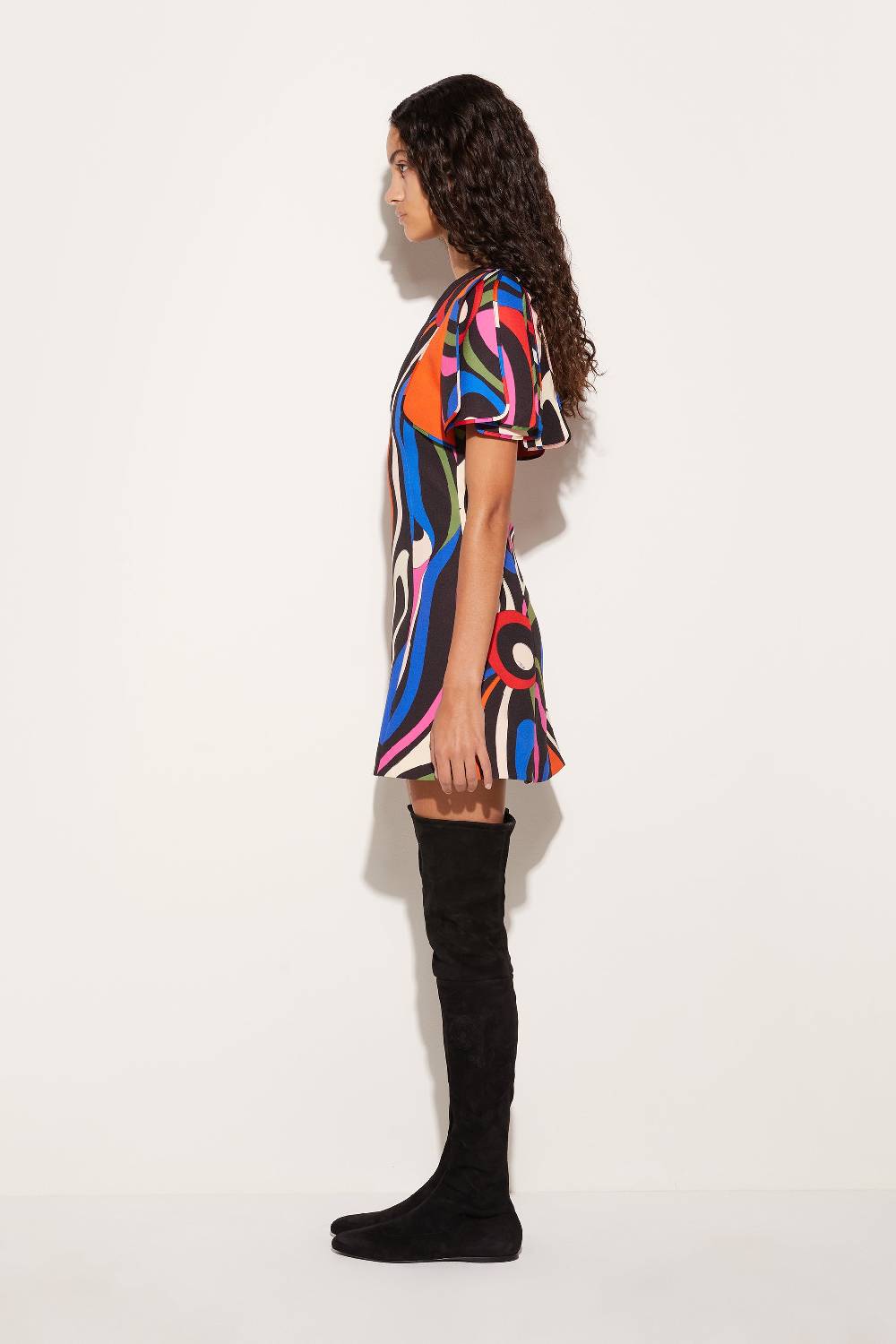 Pucci Mini Abito Con Stampa Marmo