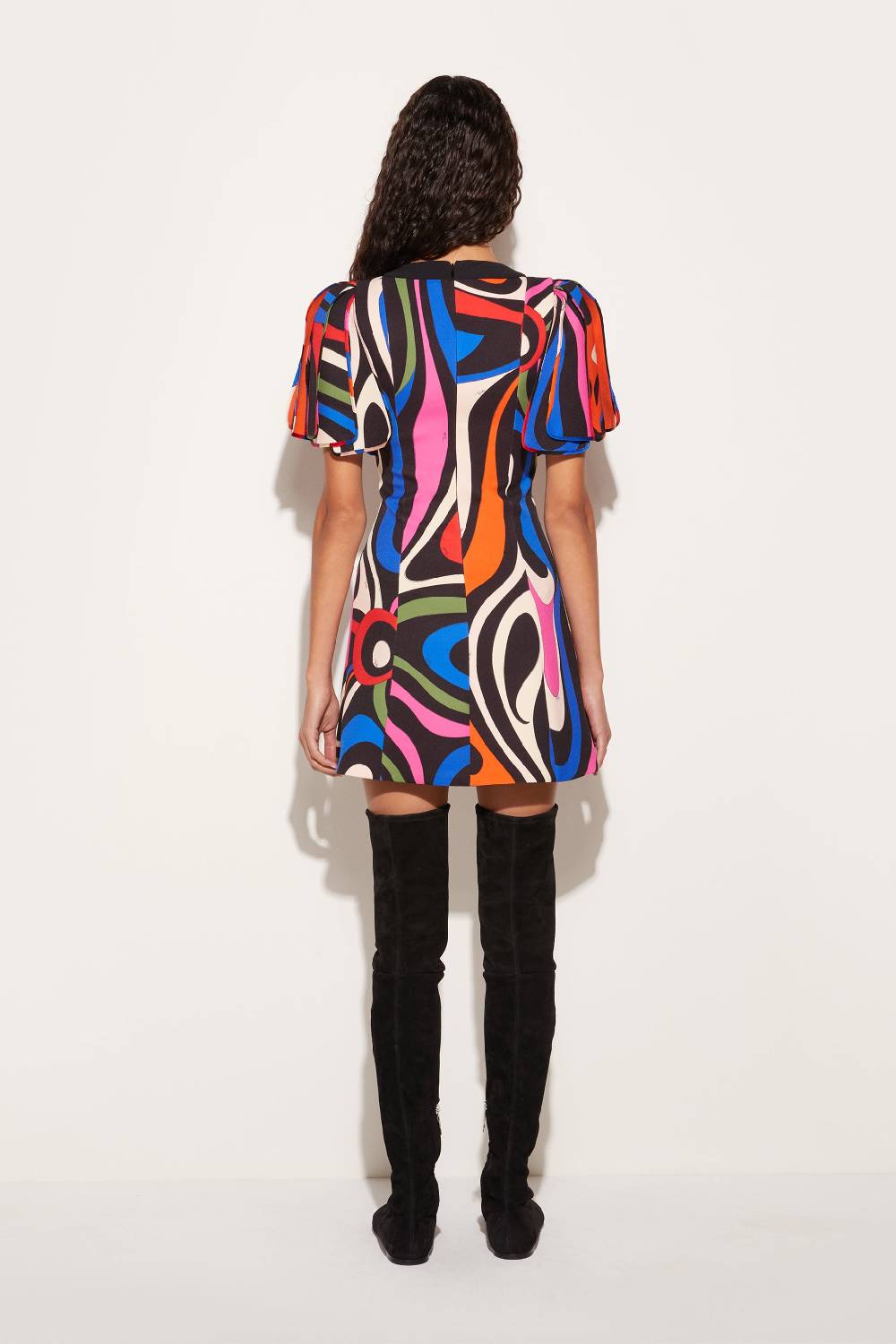 Pucci Mini Abito Con Stampa Marmo