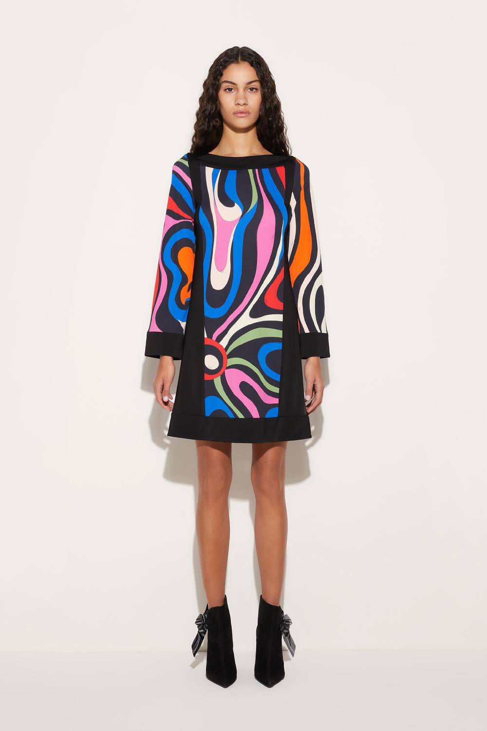 Pucci Mini Abito Con Stampa Marmo