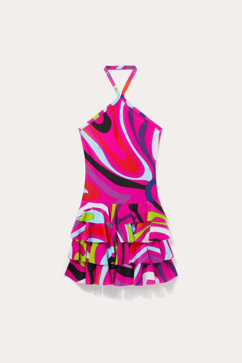 Pucci Mini abito con stampa Marmo