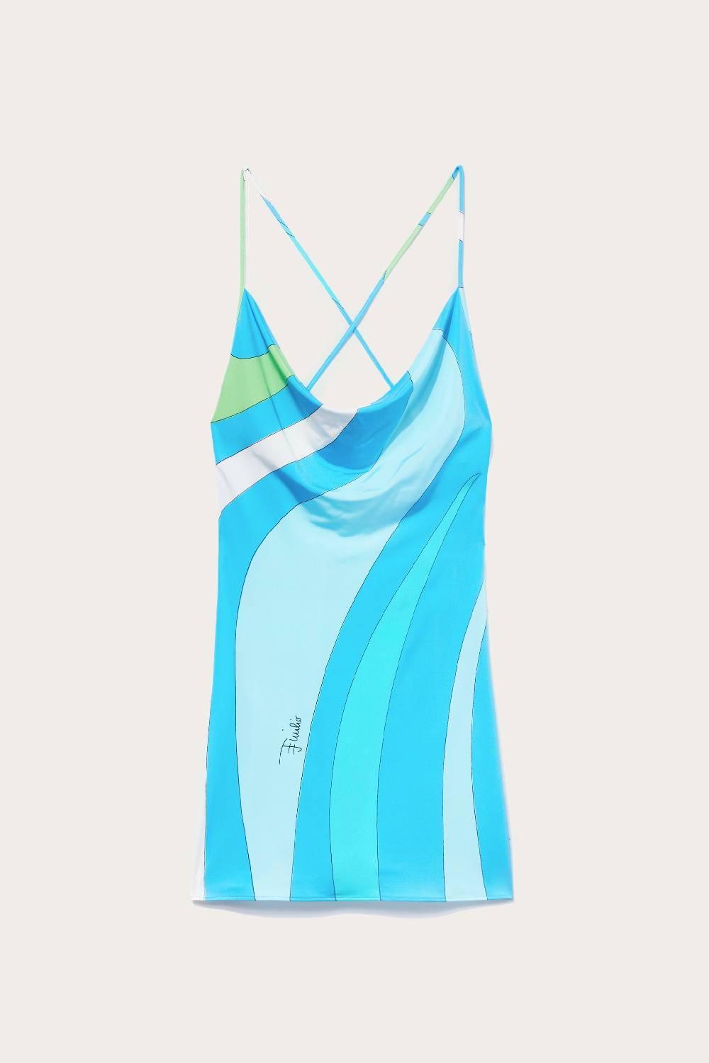 Pucci Mini abito con stampa Marmo