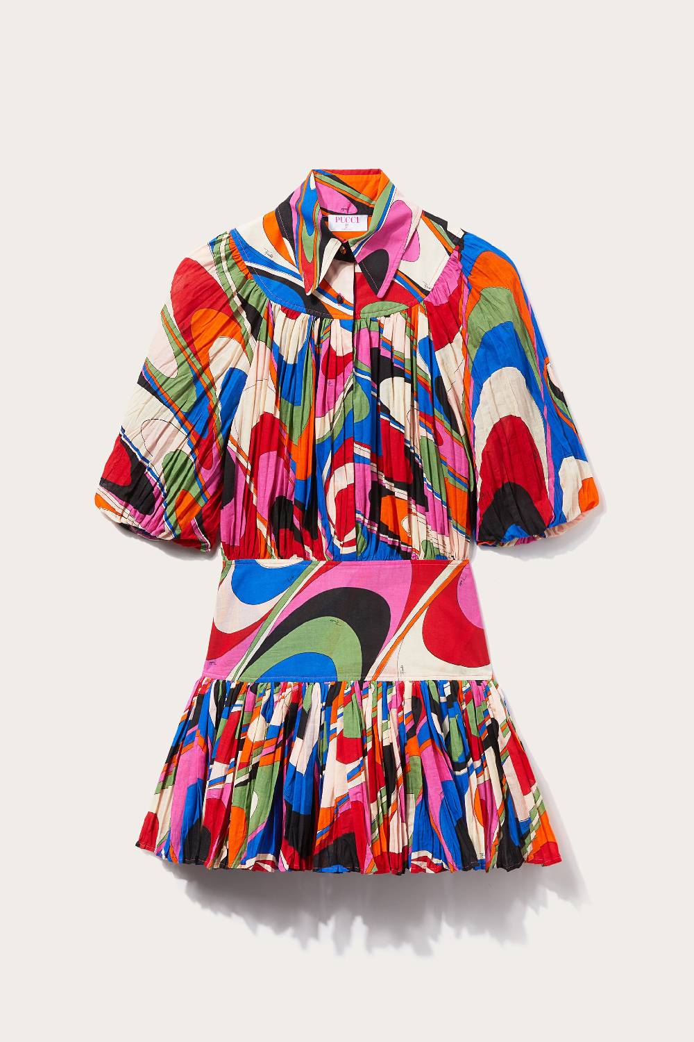 Pucci Mini abito con stampa Onde