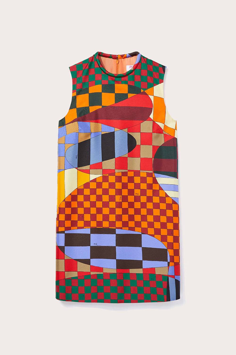 Pucci Mini abito in seta con stampa Giardino