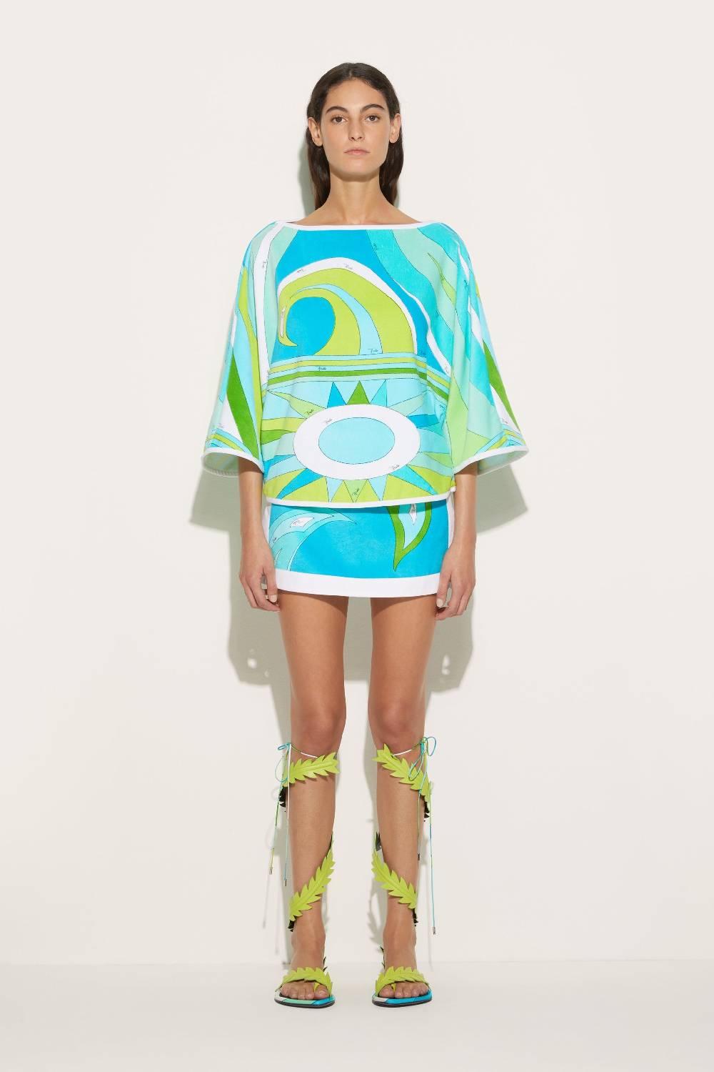 Pucci Minigonna Con Stampa Cigni