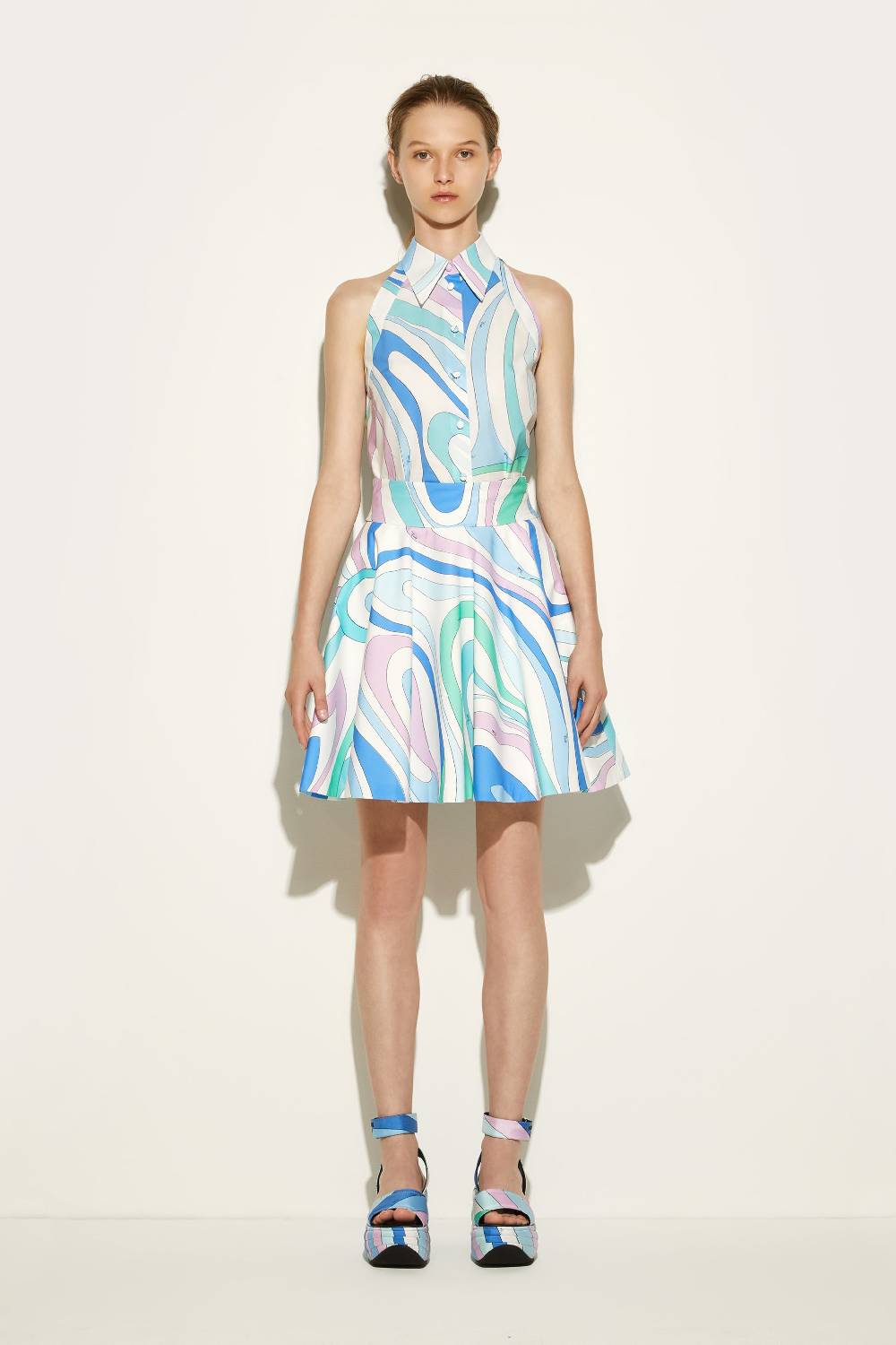 Pucci Minigonna Con Stampa Marmo