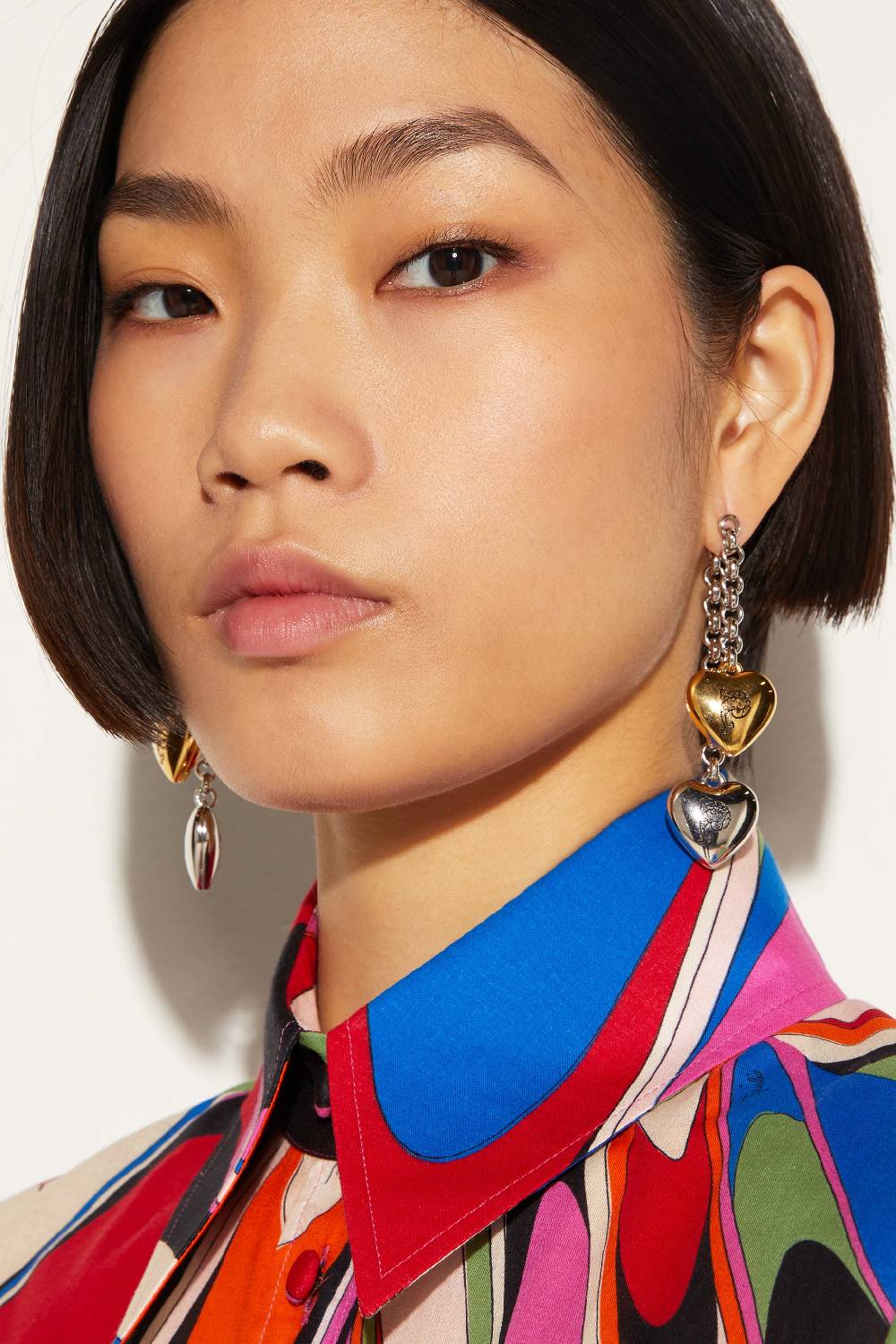 Pucci Orecchini Pendenti Con Ciondoli A Cuore