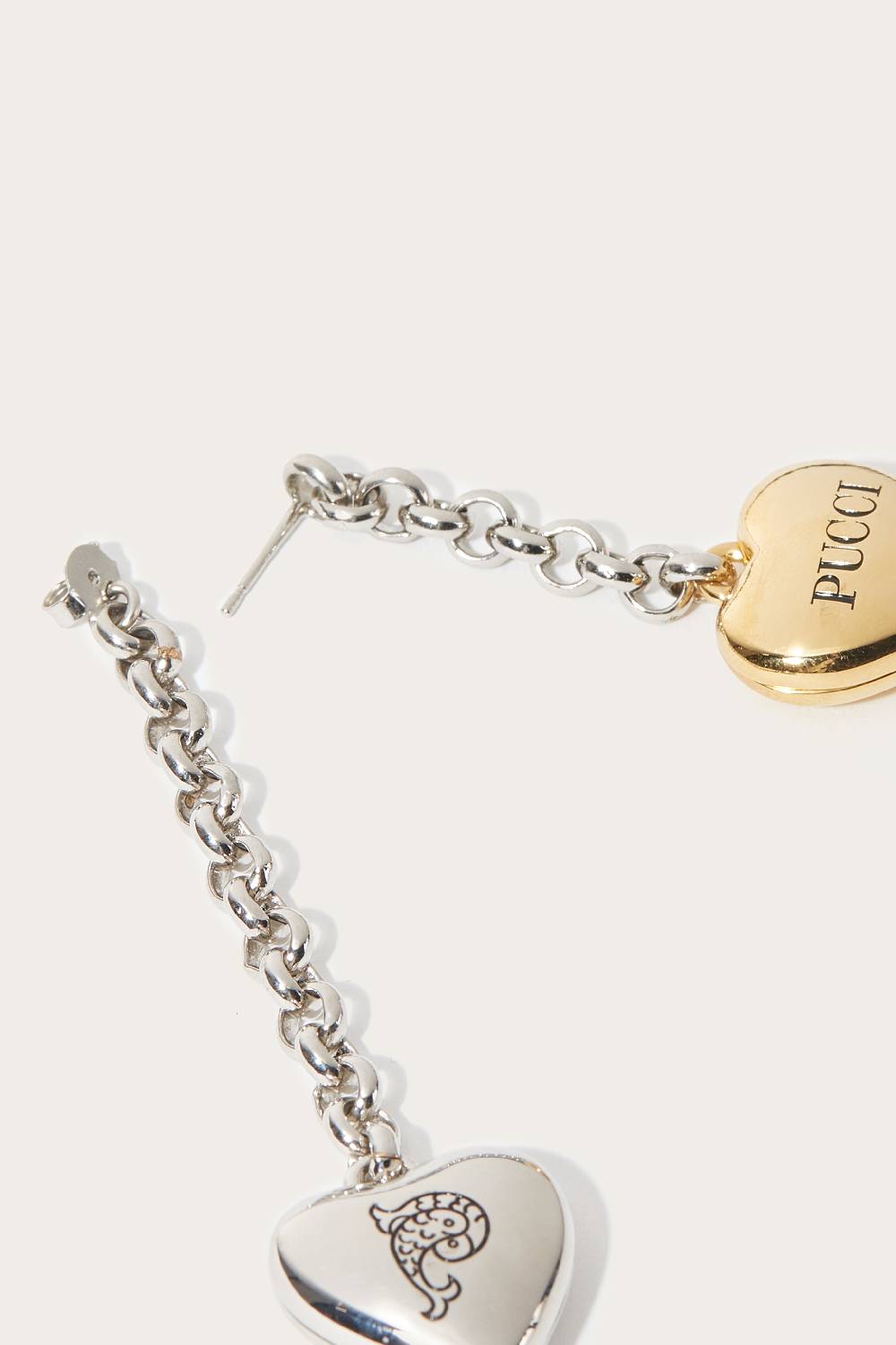 Pucci Orecchini Pendenti Con Ciondoli A Cuore