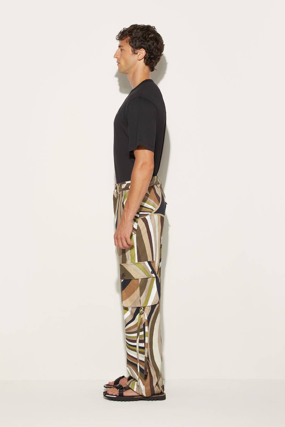 Pucci Pantaloni Cargo Con Stampa Iride