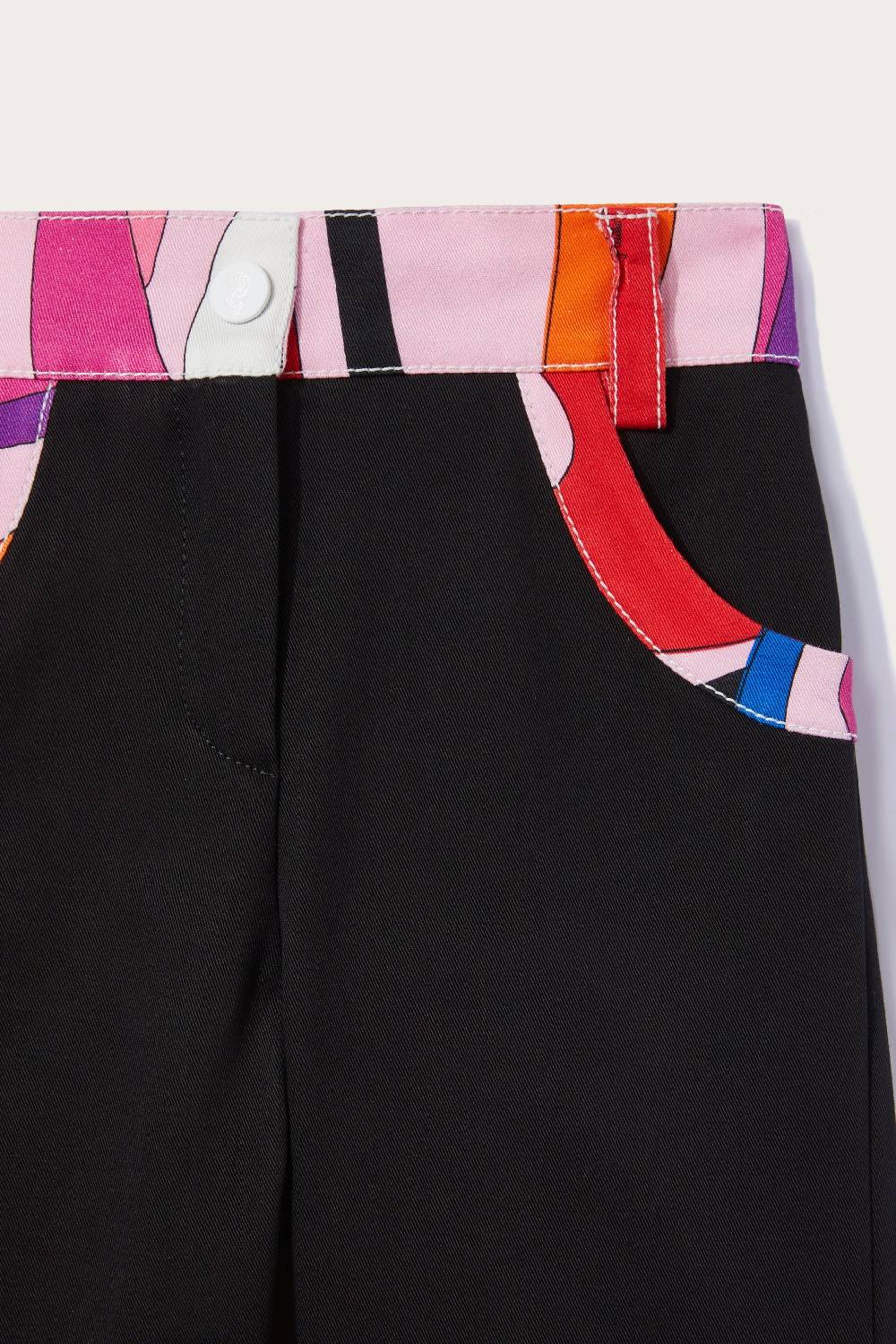 Pucci Pantaloni Con Finiture Marmo