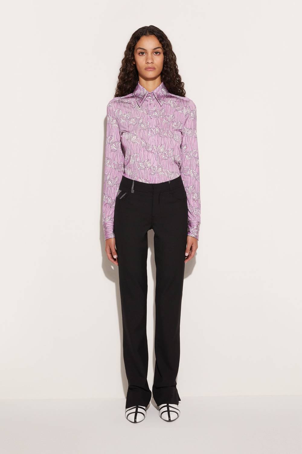 Pucci Pantaloni Con Finiture Marmo