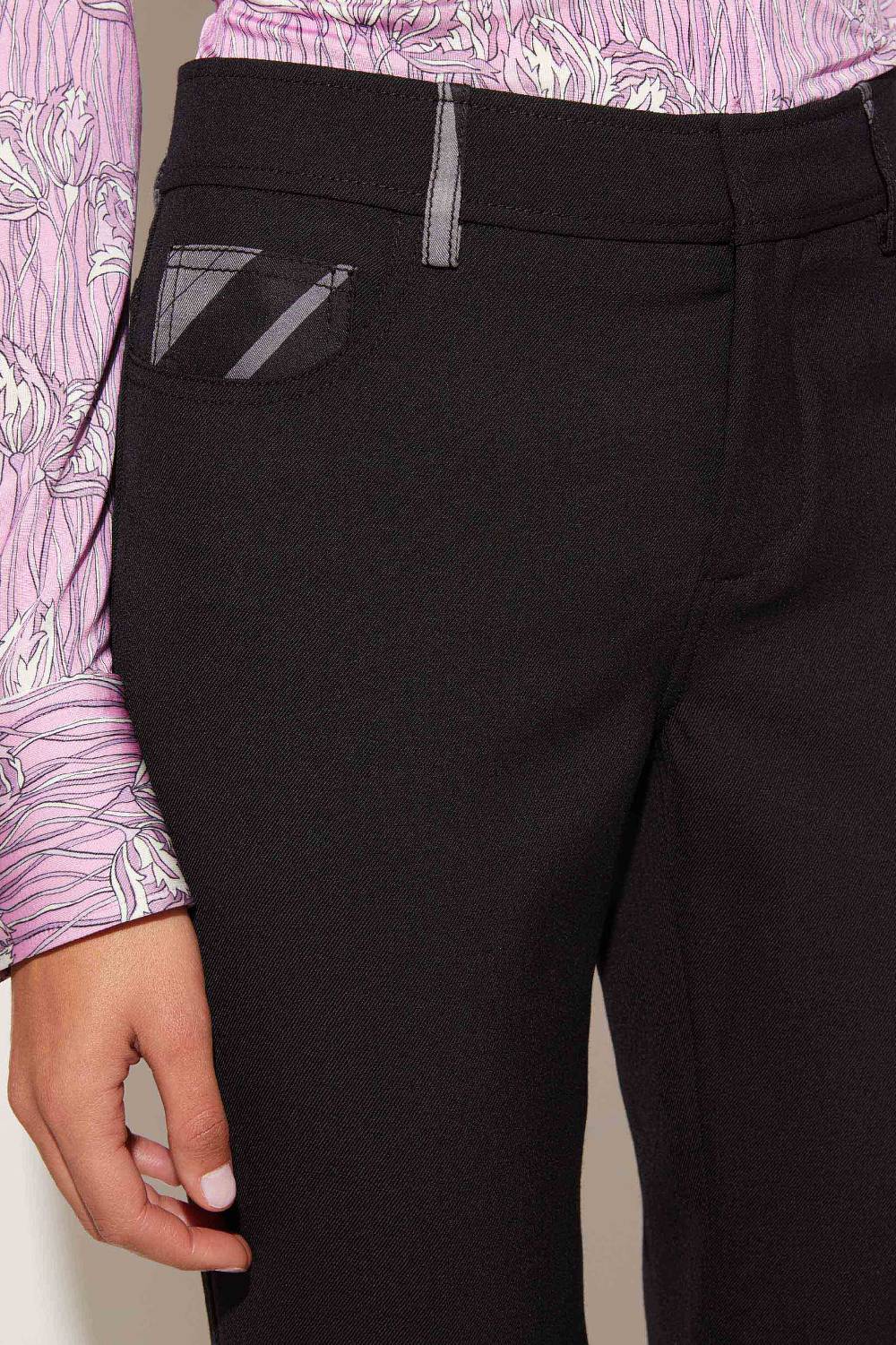 Pucci Pantaloni Con Finiture Marmo