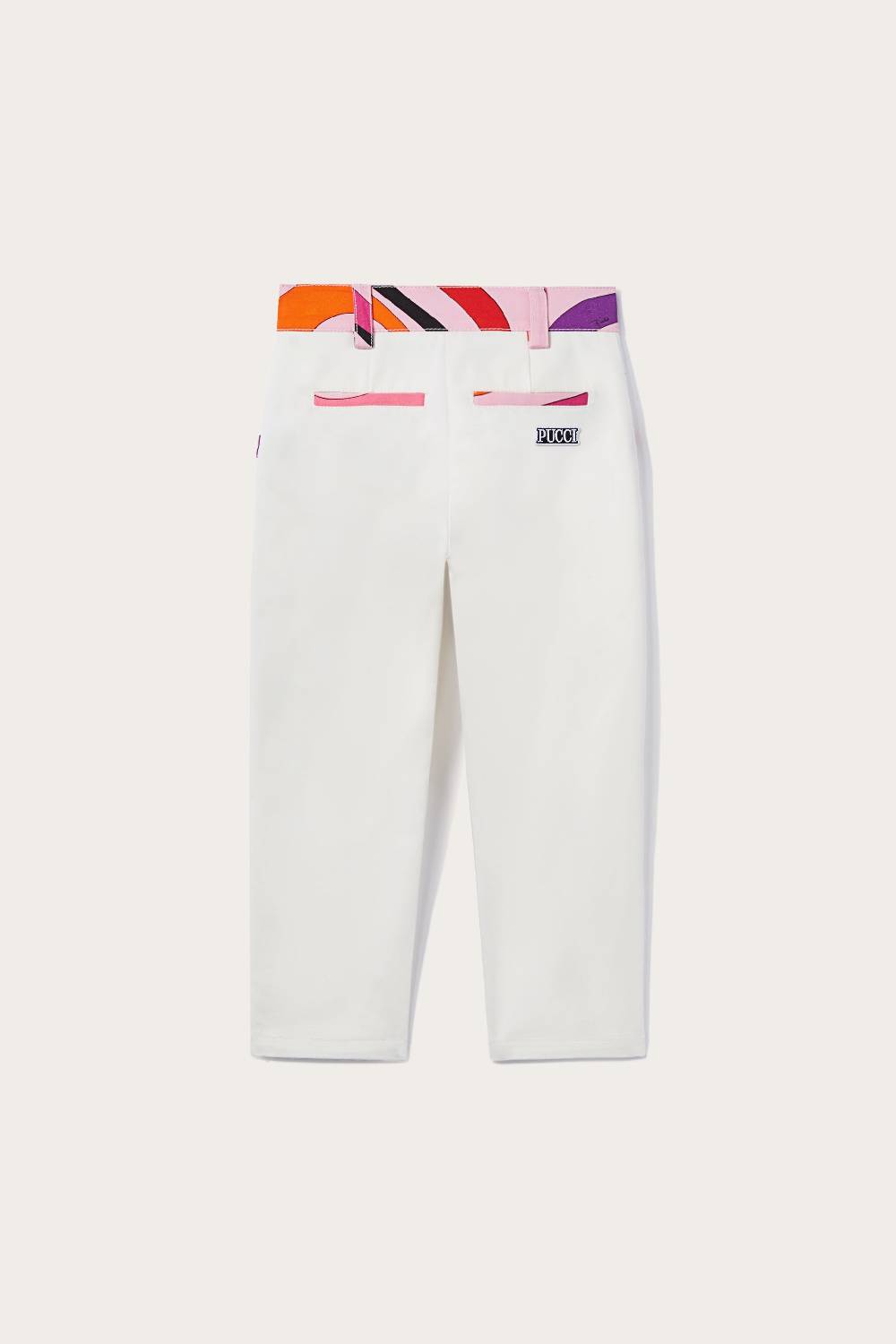 Pucci Pantaloni Con Finiture Marmo