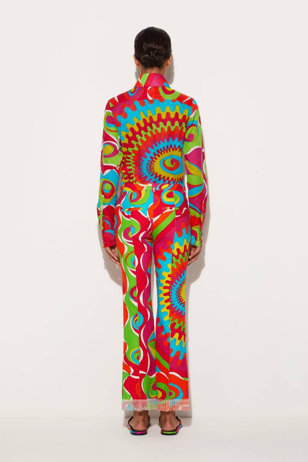 Pucci Pantaloni Con Stampa Bersaglio