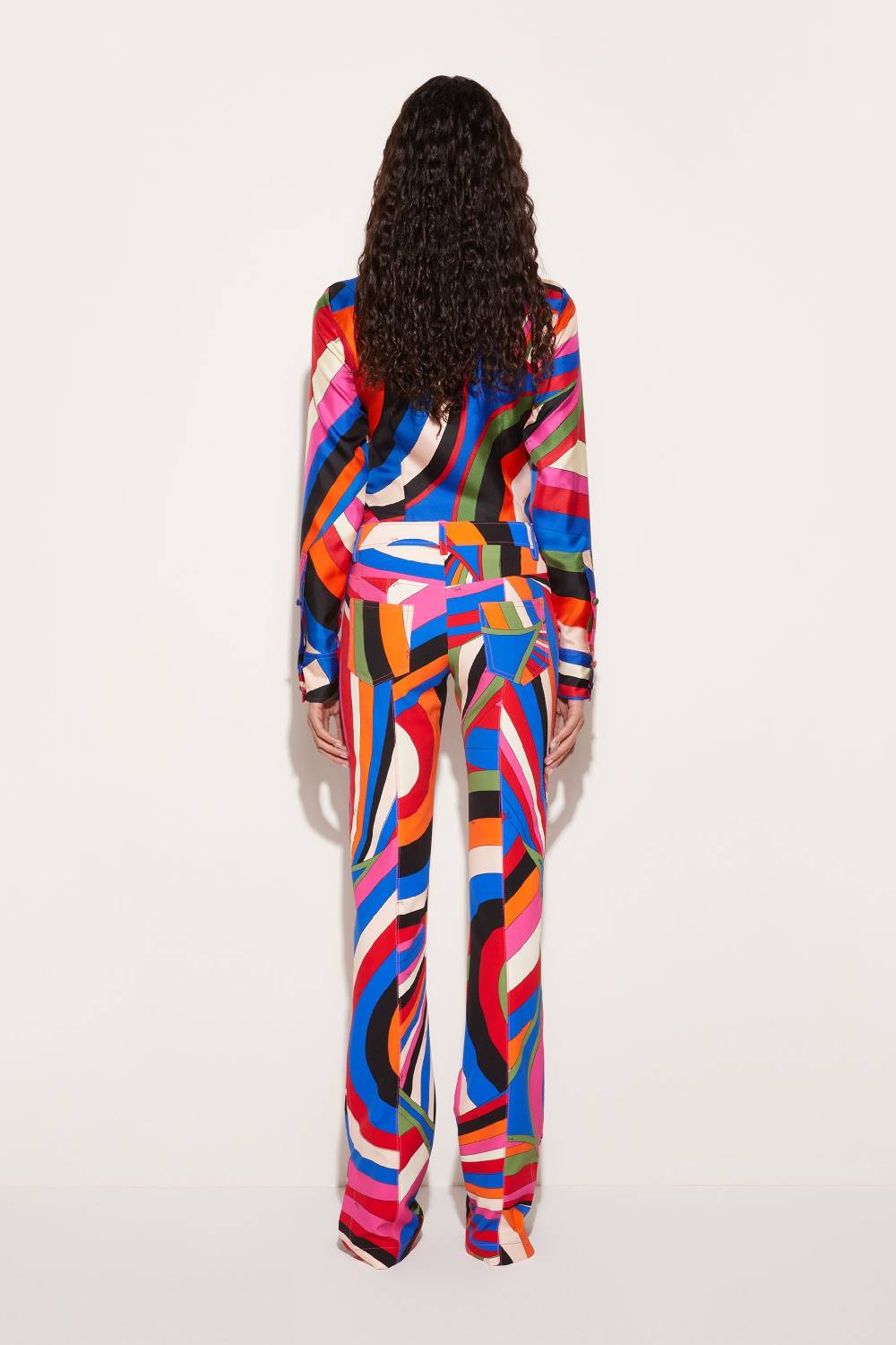 Pucci Pantaloni Con Stampa Iride