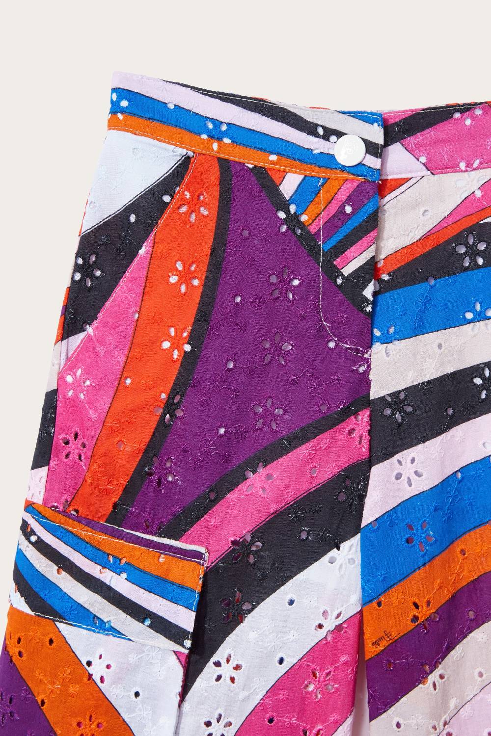 Pucci Pantaloni Con Stampa Iride