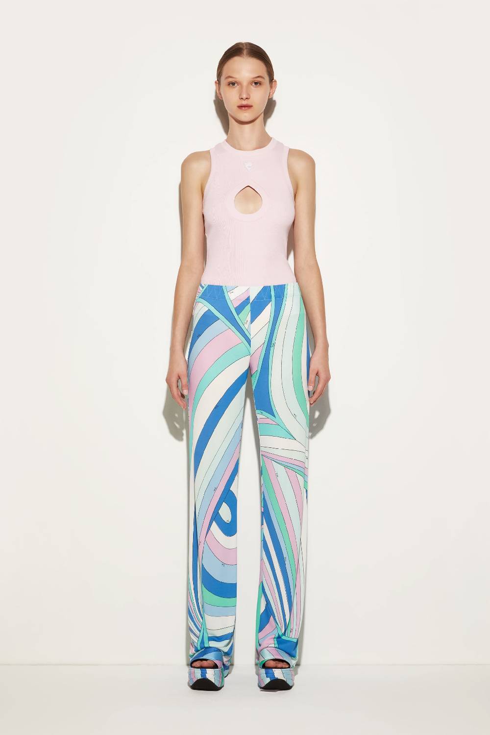 Pucci Pantaloni Con Stampa Iride