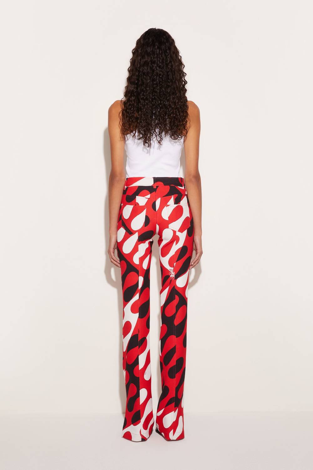 Pucci Pantaloni Con Stampa Leocorno