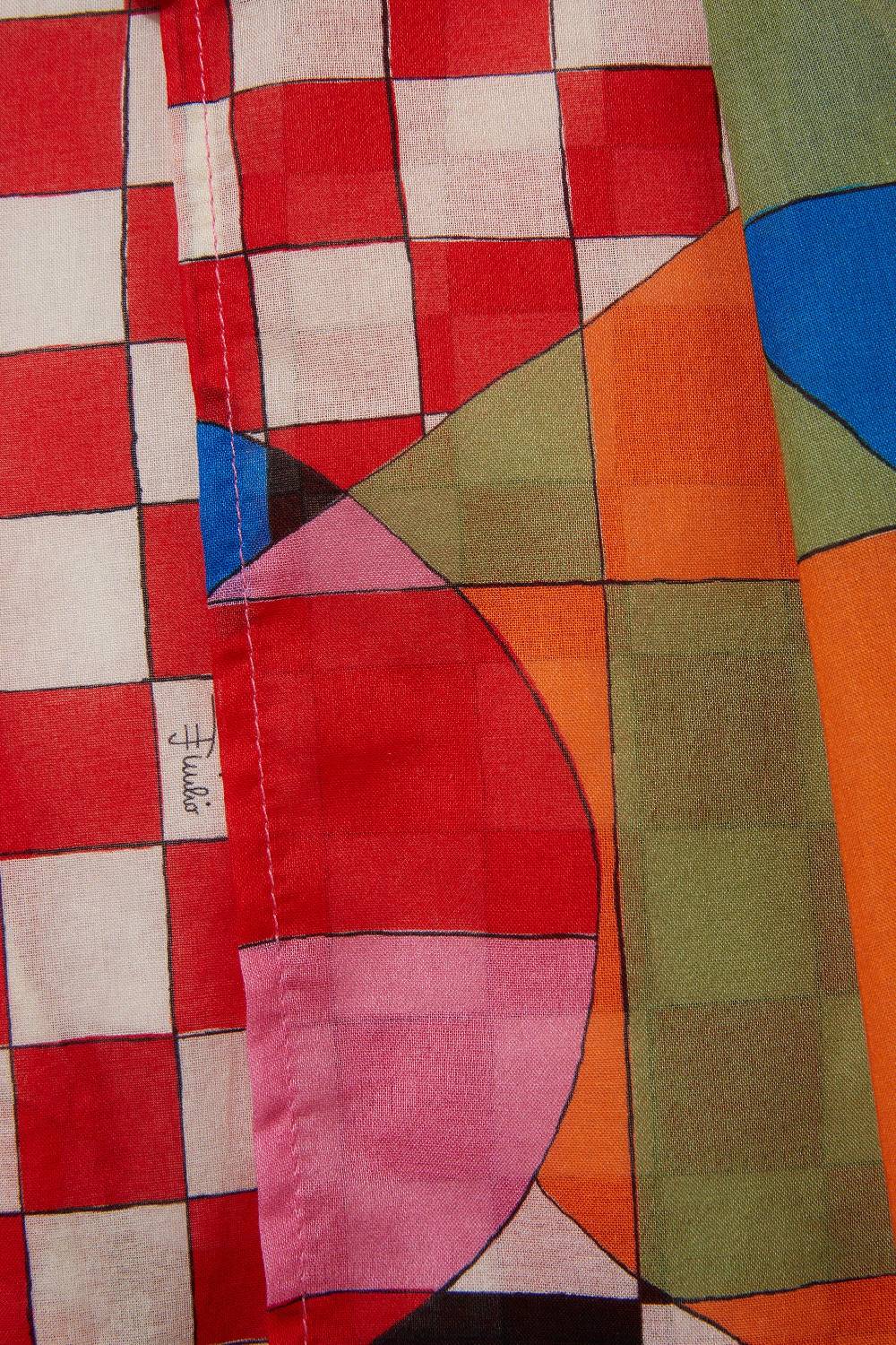 Pucci Pantaloni Crop Con Stampa Giardino