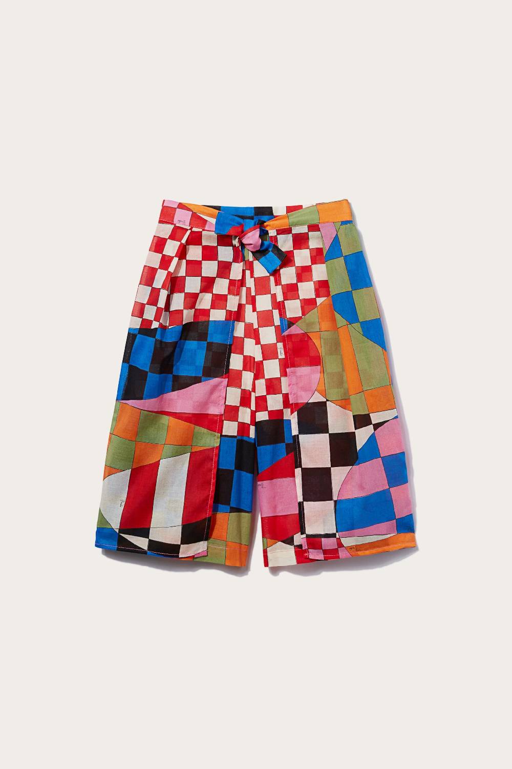 Pucci Pantaloni crop con stampa Giardino