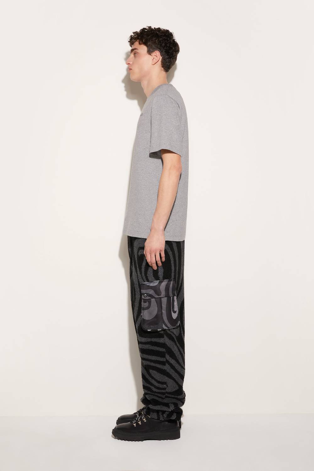 Pucci Pantaloni Jacquard Con Motivo Marmo