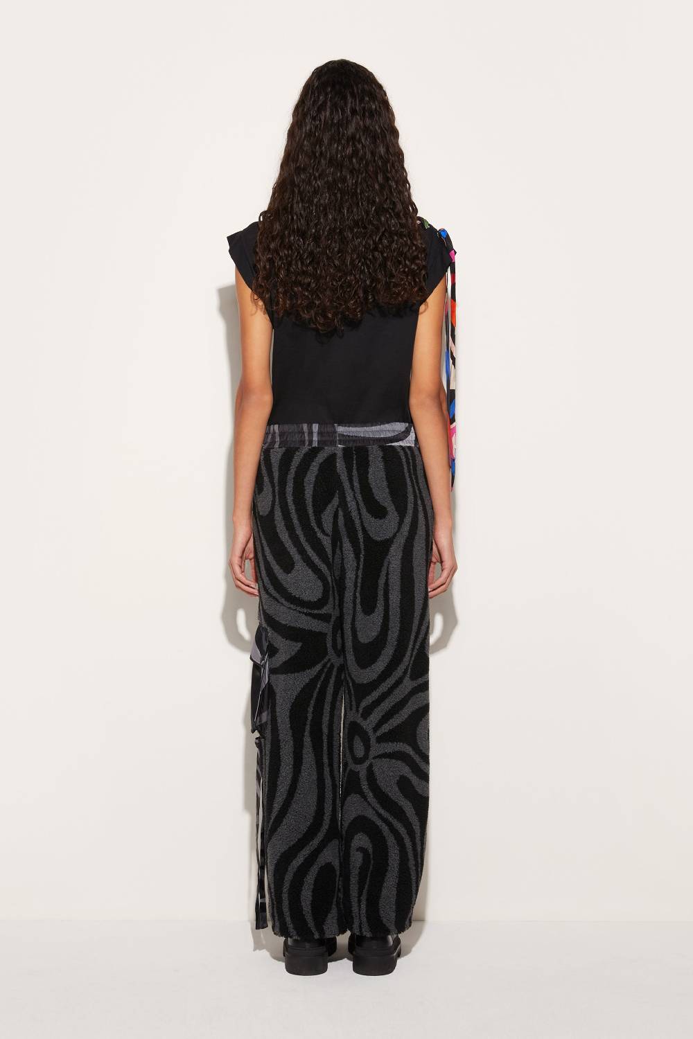 Pucci Pantaloni Jacquard Con Motivo Marmo