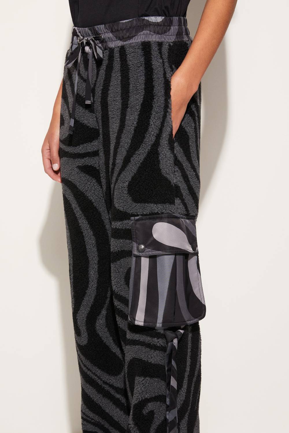 Pucci Pantaloni Jacquard Con Motivo Marmo