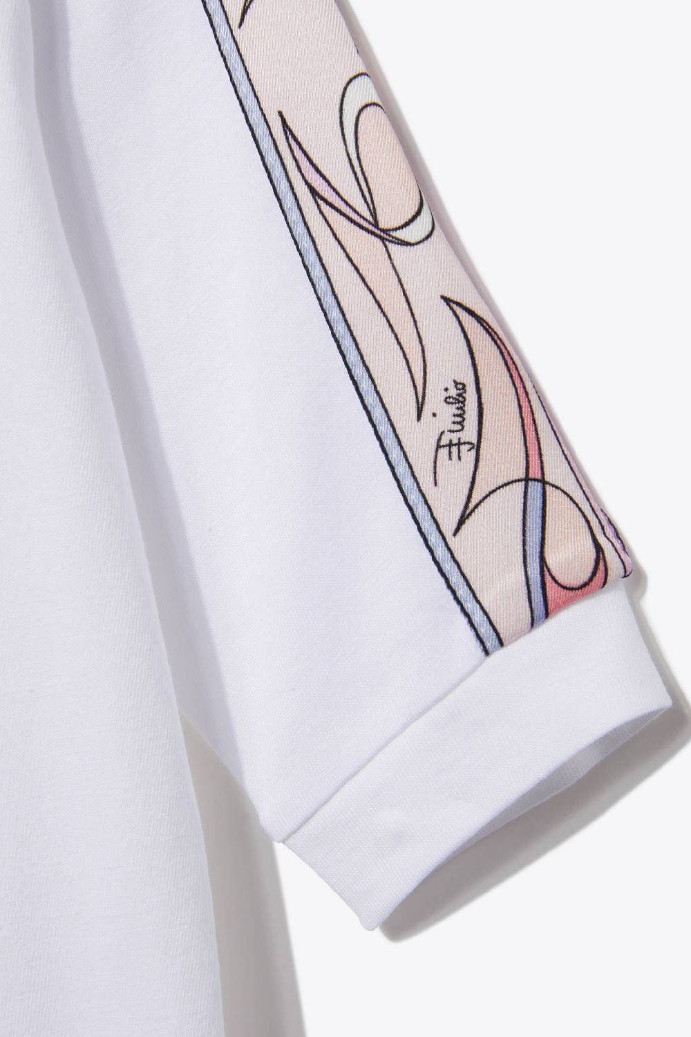 Pucci Pesci-Print Cotton Babygrow Set