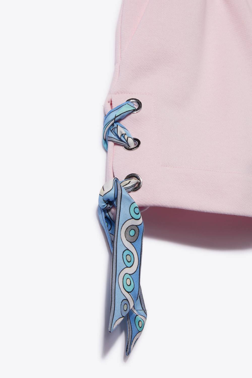 Pucci Pesci-Print Cotton Shorts