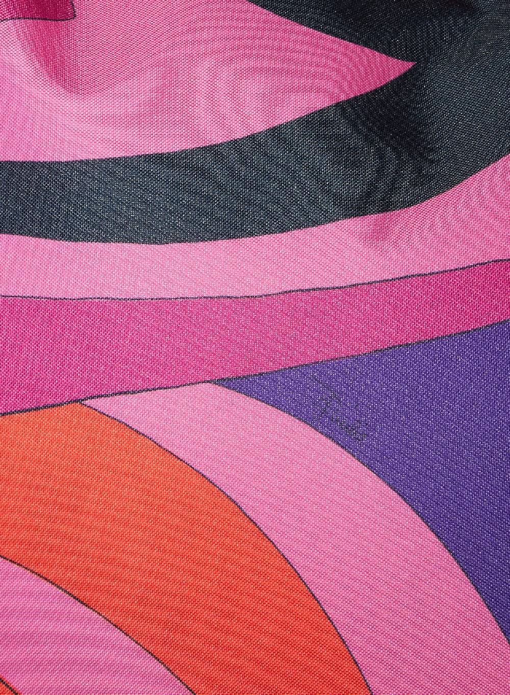 Pucci Pouf A Sacco Con Stampa Marmo