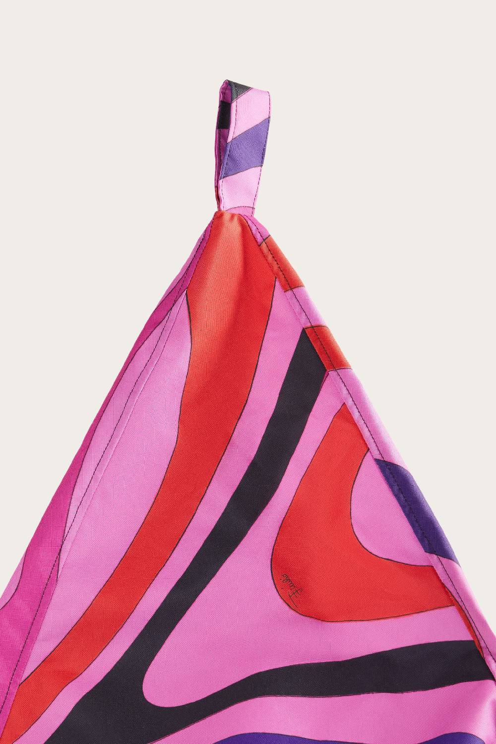 Pucci Pouf A Sacco Con Stampa Marmo