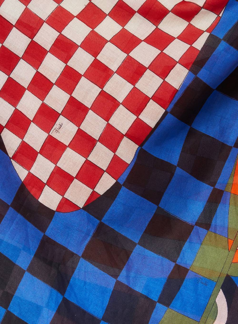 Pucci Sarong Con Stampa Giardino