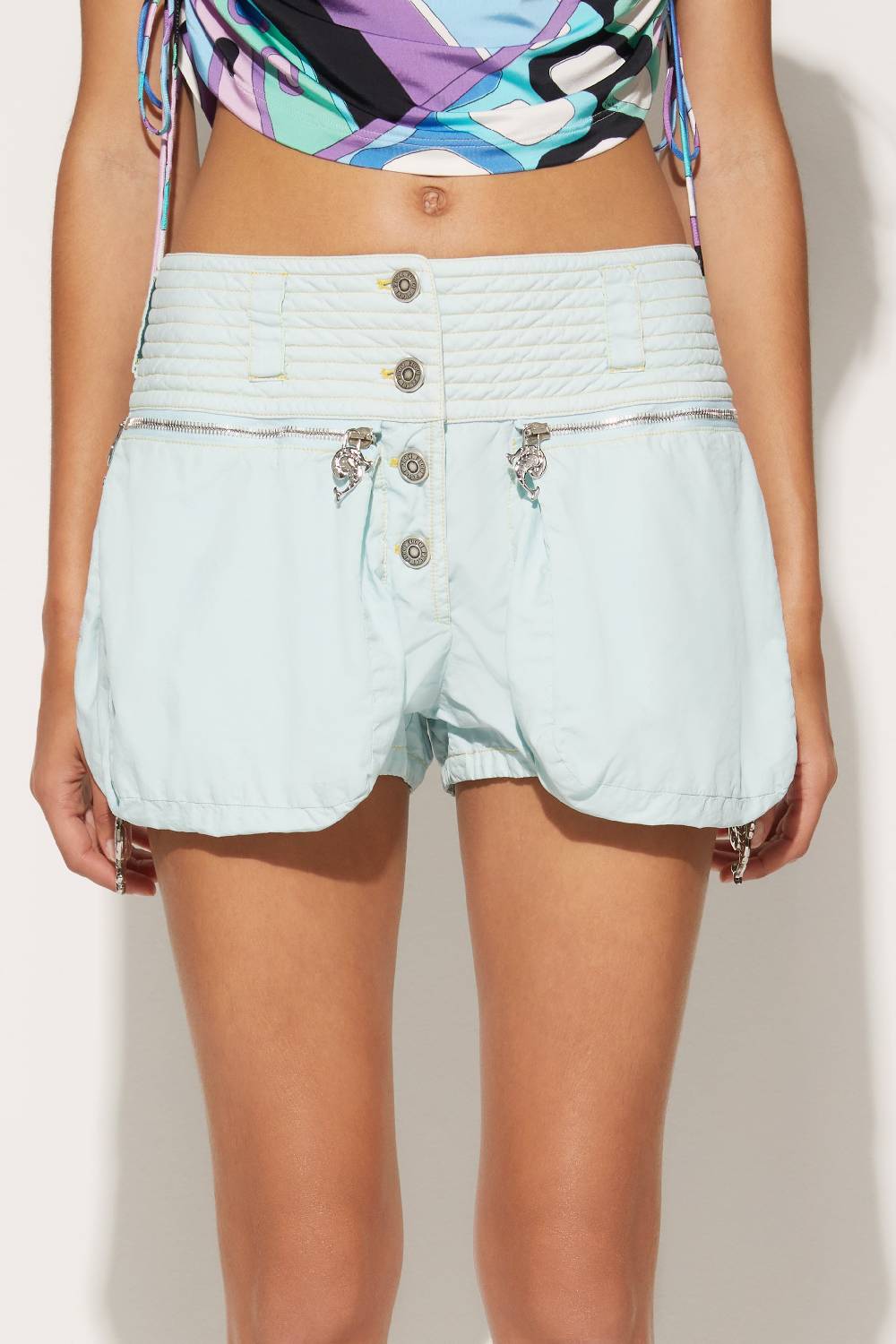 Pucci Shorts Cargo In Toile Di Cotone