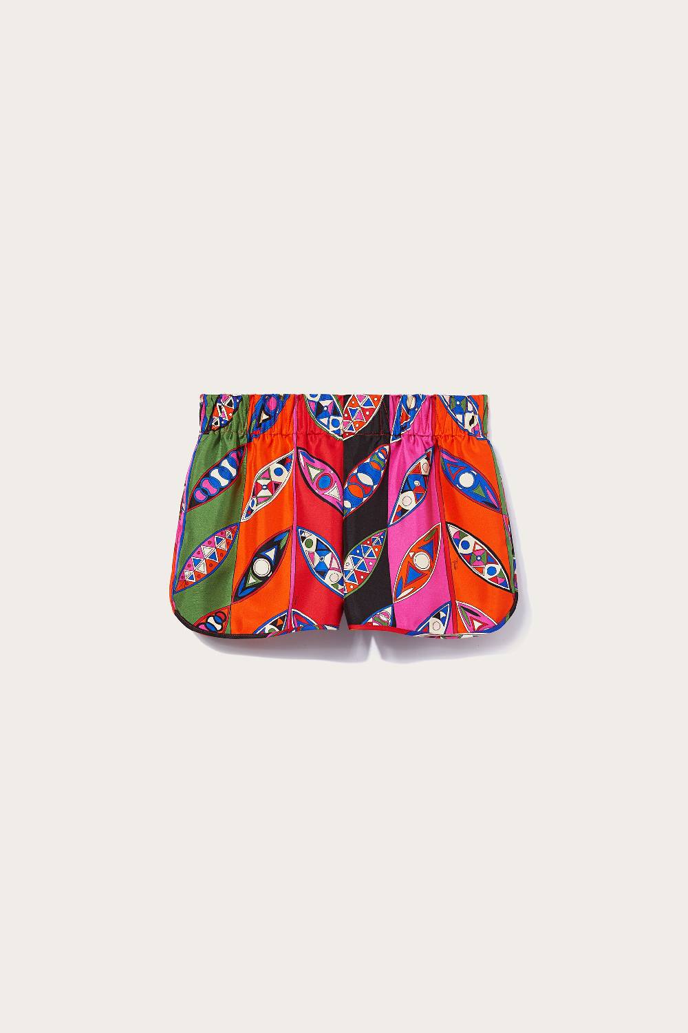 Pucci Shorts in seta con stampa Girandole